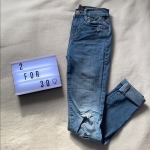 Lightly Ripped Jeans